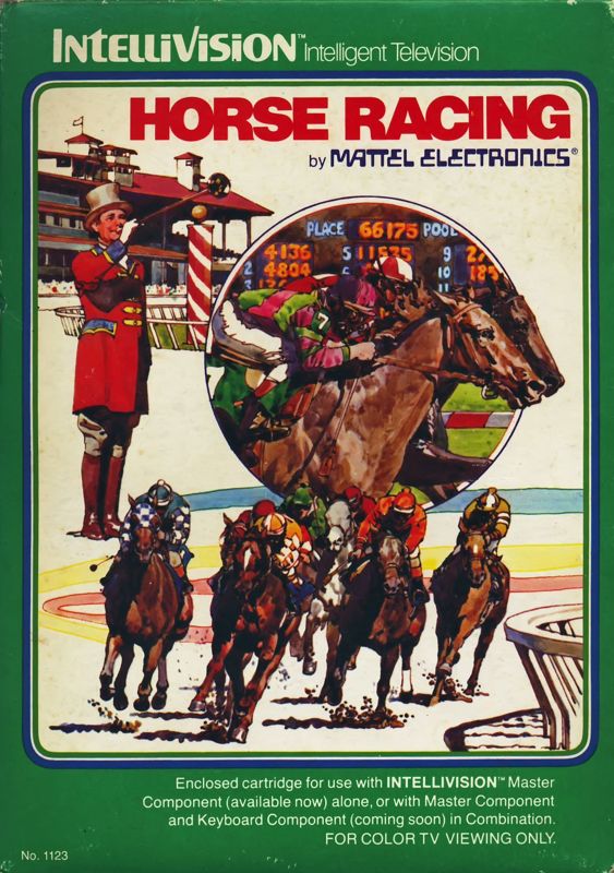Horse Racing box art for Intellivision
